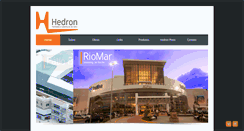 Desktop Screenshot of hedron.com.br